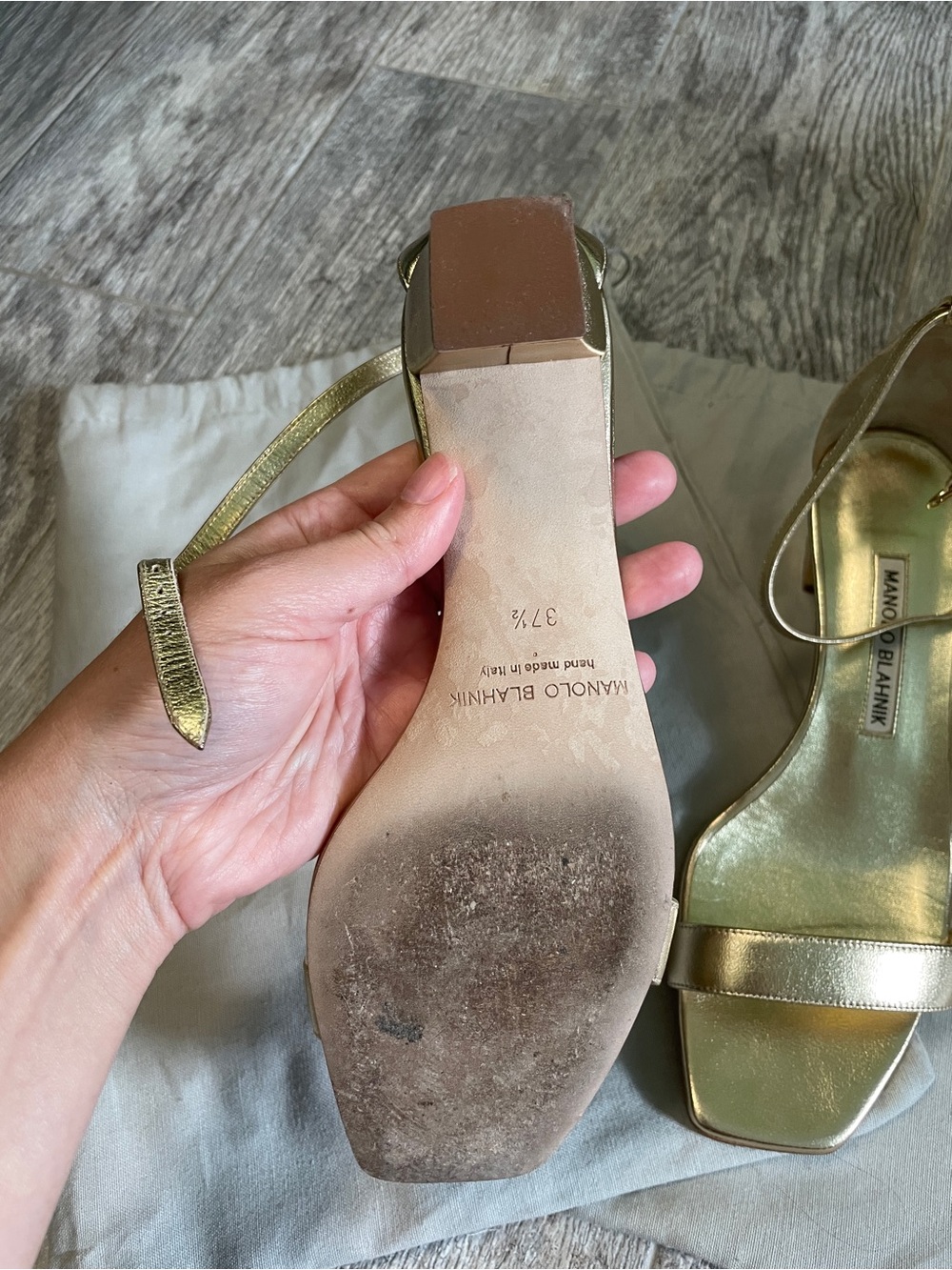 Manolo Blahnik Ressata size 37.5 - Picture 2 of 13